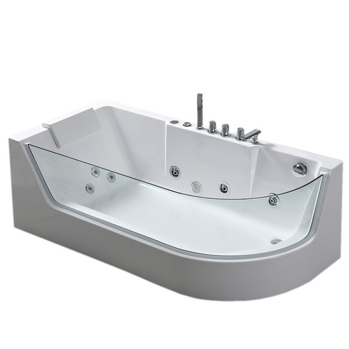Baignoire balneo verre - baignoire, +